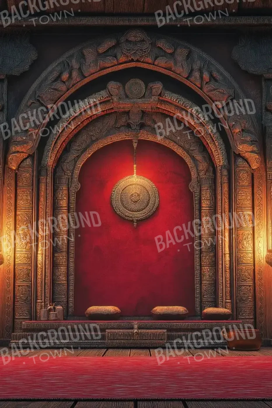 The Mongol Empire 8’x12’ UltraCloth (96 x 144 inch) Backdrop