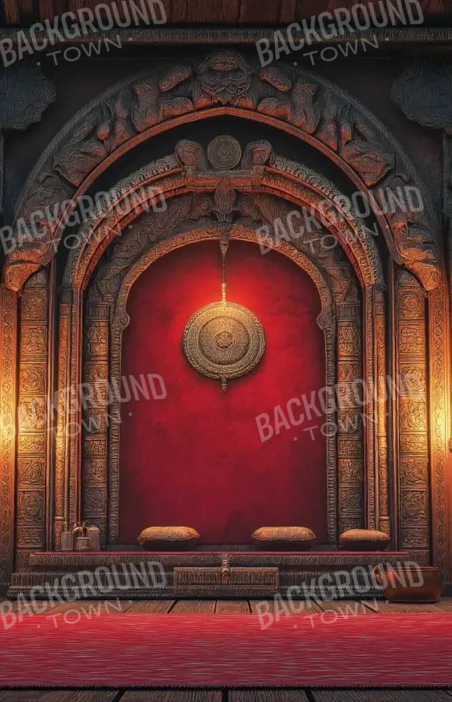 The Mongol Empire 9’x14’ UltraCloth (108 x 168 inch) Backdrop