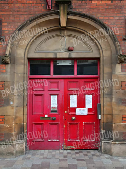 The Red Door 5X68 Fleece ( 60 X 80 Inch ) Backdrop