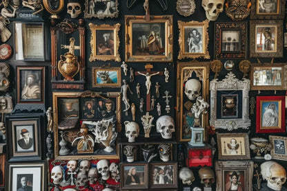 The Skeleton Photo Room 12’X8’ Ultracloth (144 X 96 Inch) Backdrop