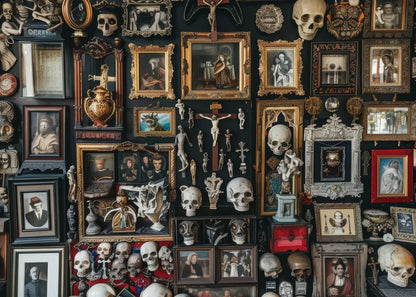 The Skeleton Photo Room 7’X5’ Ultracloth (84 X 60 Inch) Backdrop