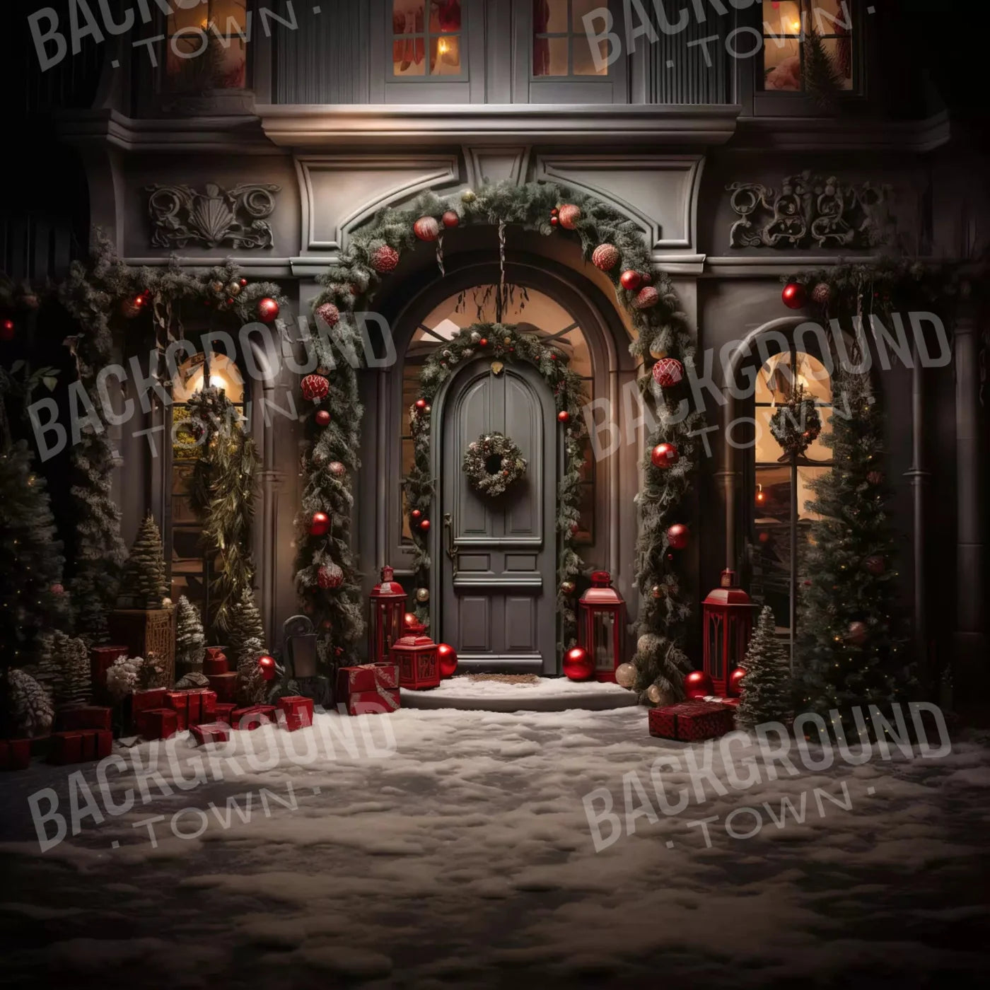 Tidings Of Joy 10X10 Ultracloth ( 120 X Inch ) Backdrop