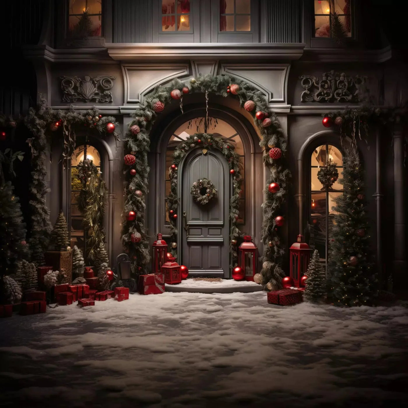 Tidings Of Joy 10X10 Ultracloth ( 120 X Inch ) Backdrop