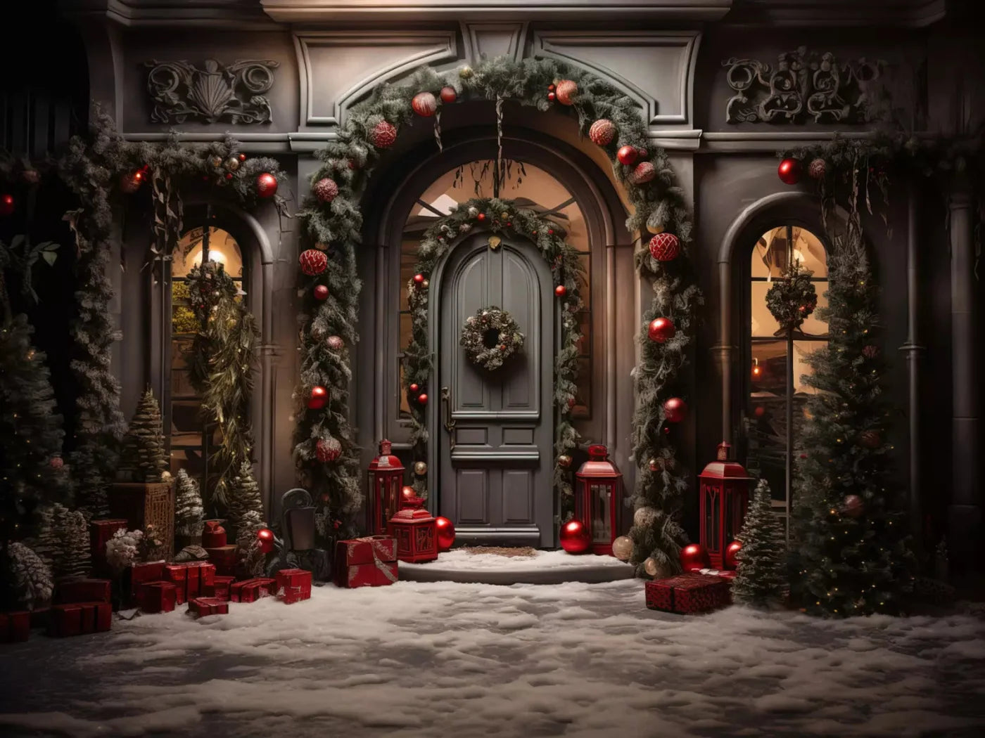 Tidings Of Joy 7X5 Ultracloth ( 84 X 60 Inch ) Backdrop
