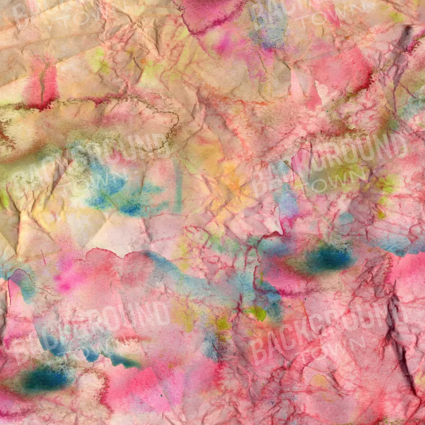 Tie Die 8X8 Fleece ( 96 X Inch ) Backdrop