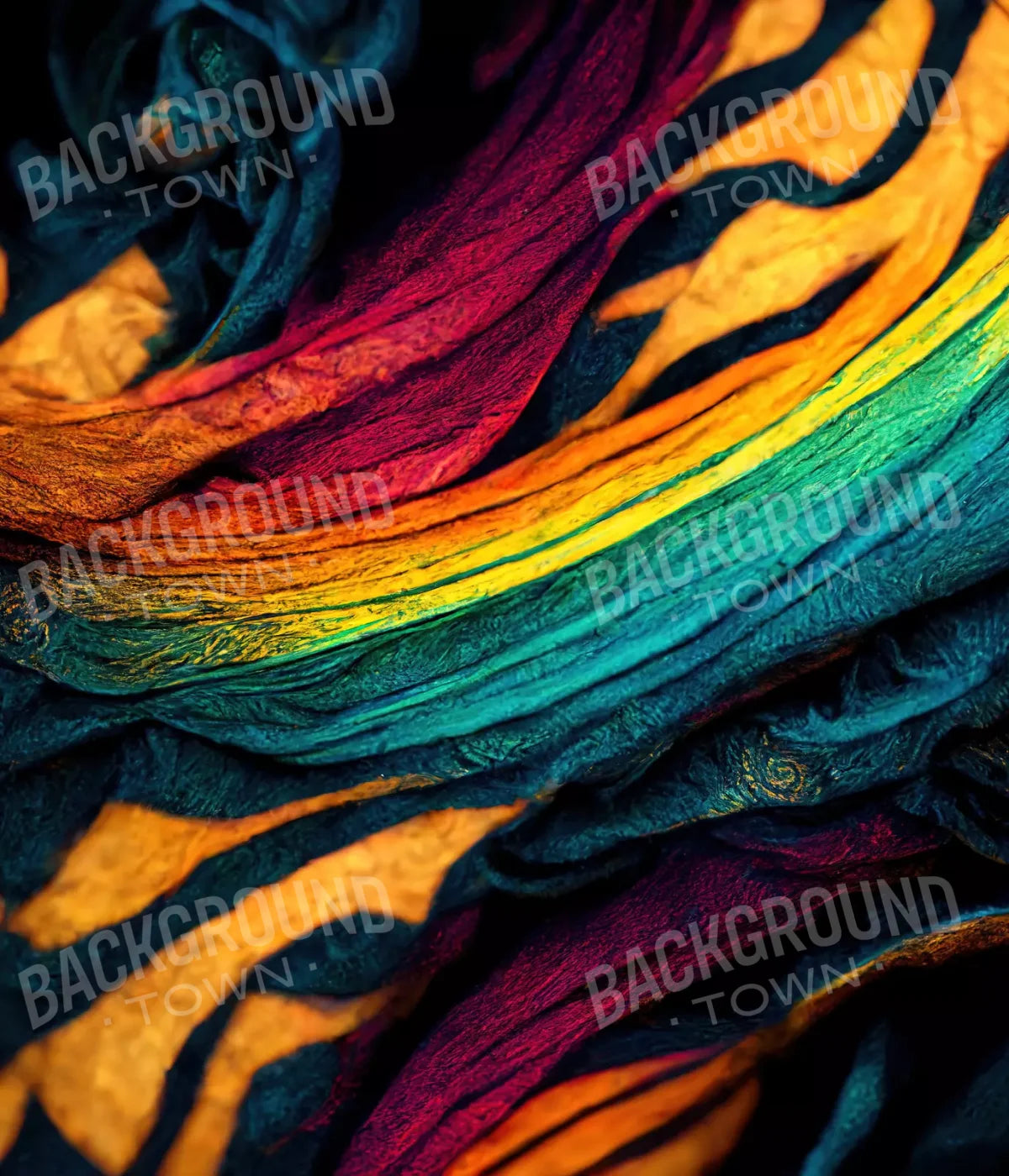 Tie Dye Pride 10X12 Ultracloth ( 120 X 144 Inch ) Backdrop