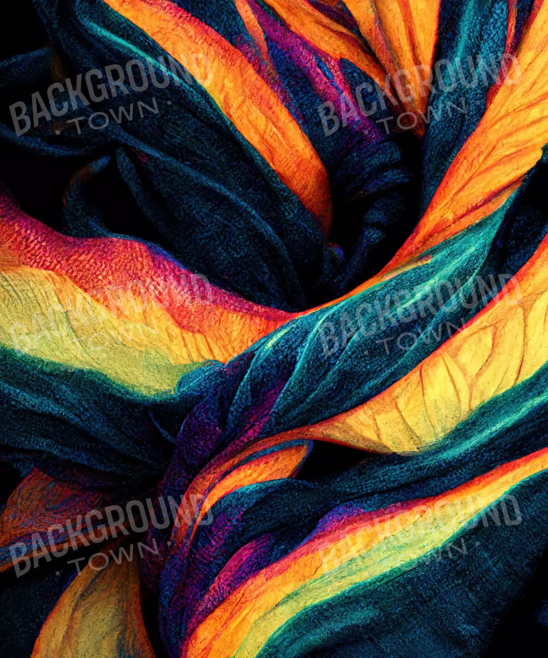Multi-Color Al Design Backdrop for Photography