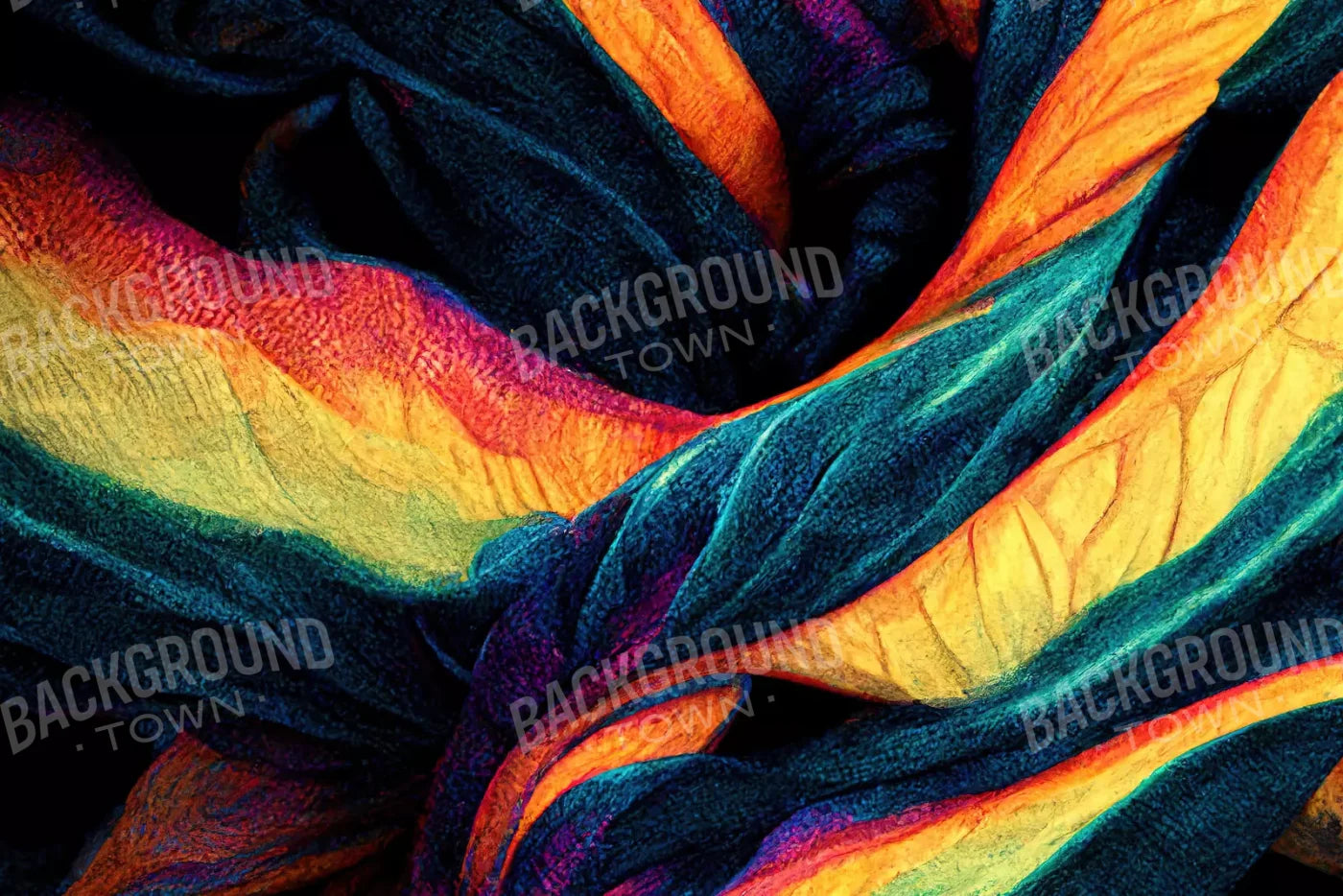 Tie Dye Pride 2 8X5 Ultracloth ( 96 X 60 Inch ) Backdrop