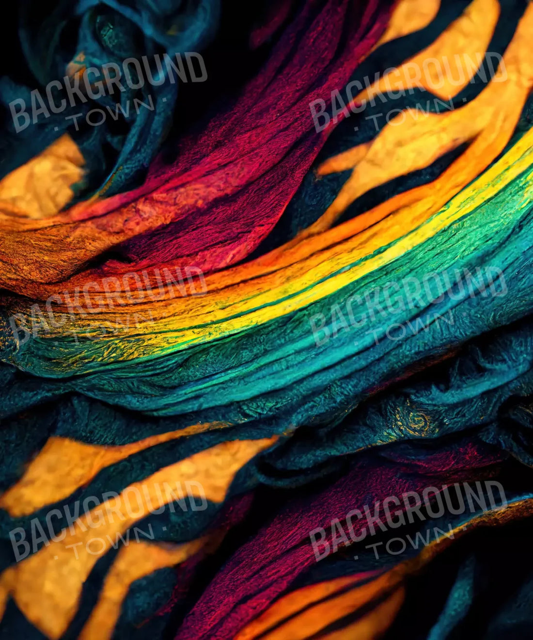 Multi-Color Al Design Backdrop for Photography