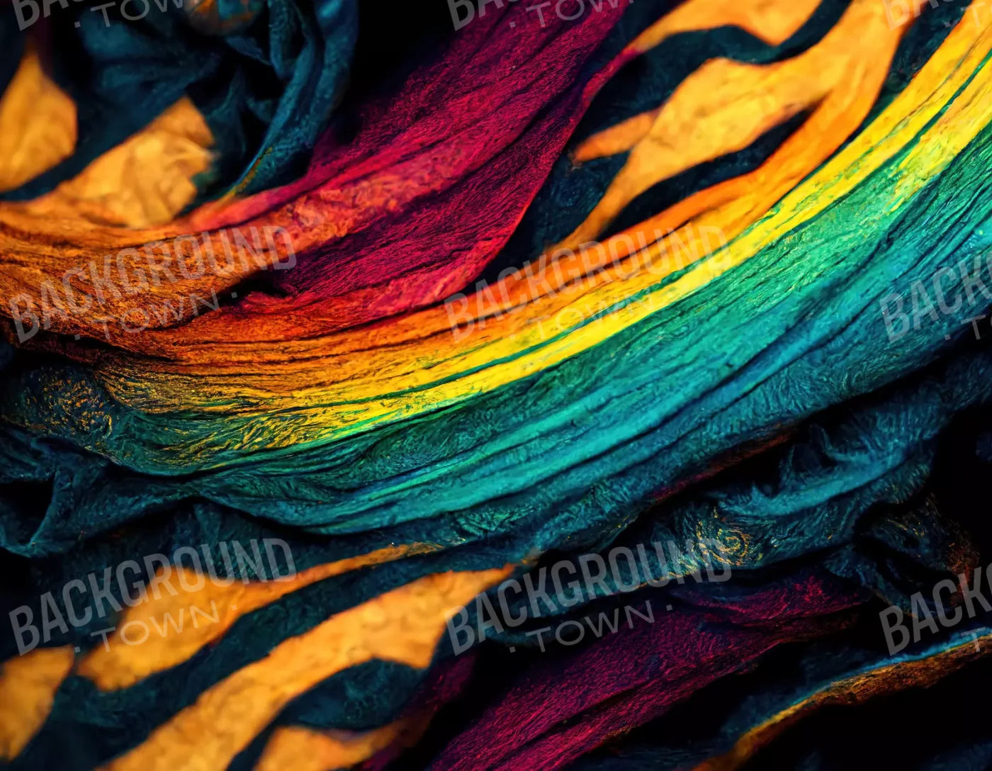 Tie Dye Pride 8X6 Fleece ( 96 X 72 Inch ) Backdrop