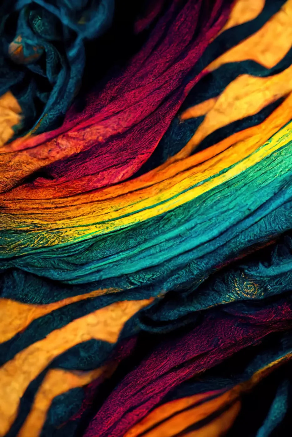 Tie Dye Pride Backdrop