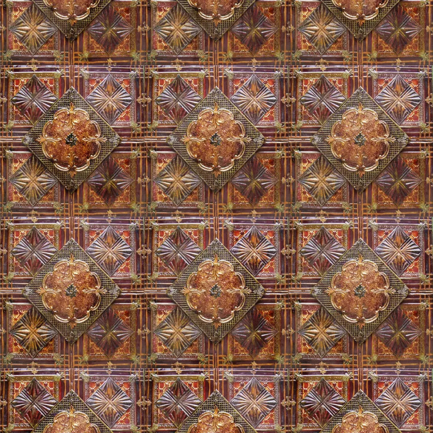 Tin Backdrop