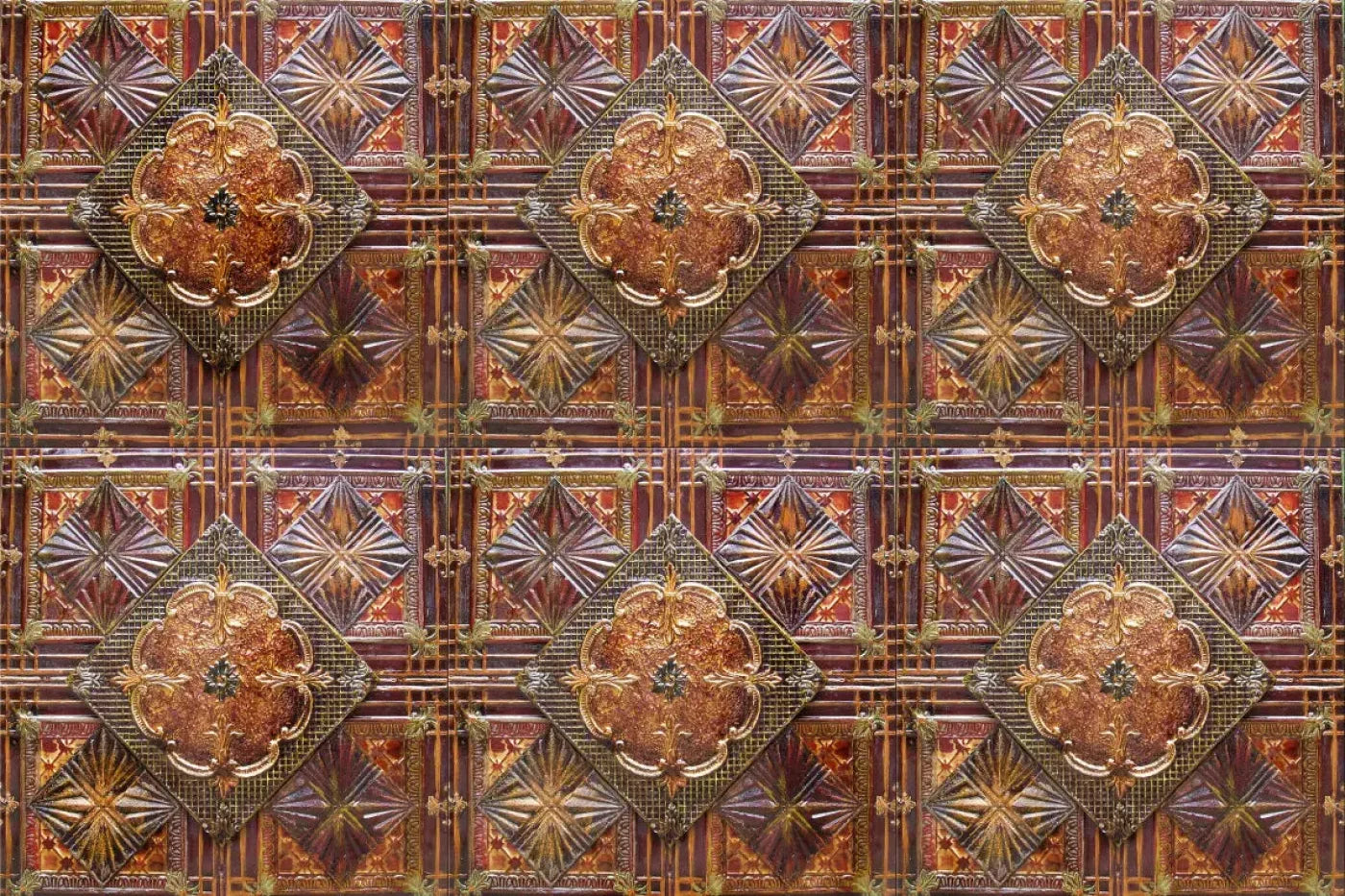 Tin Backdrop