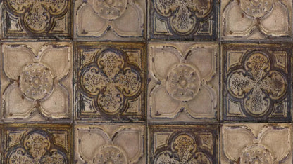 Tin Flowers 14X8 Ultracloth ( 168 X 96 Inch ) Backdrop