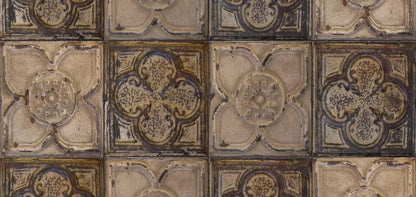 Tin Flowers 16X8 Ultracloth ( 192 X 96 Inch ) Backdrop