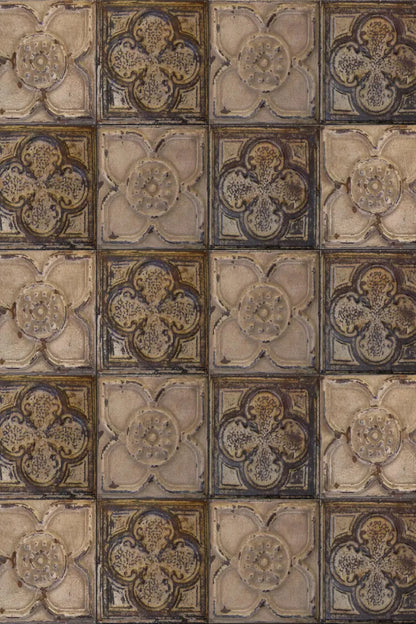 Tin Flowers Backdrop