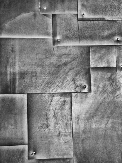 Tin Patch Black And White 8’X10’ Fleece (96 X 120 Inch) Backdrop