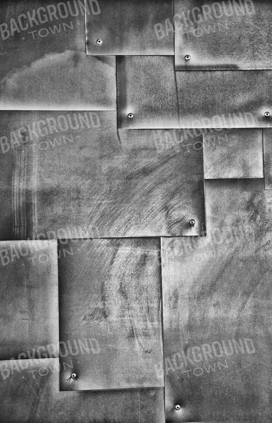 Tin Patch Black And White 8’X12’ Ultracloth (96 X 144 Inch) Backdrop