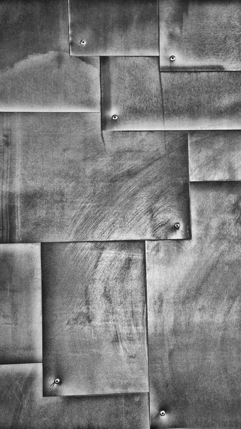 Tin Patch Black And White 8’X14’ Ultracloth (96 X 168 Inch) Backdrop