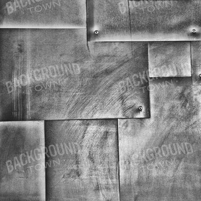 Tin Patch Black And White 8’X8’ Fleece (96 X Inch) Backdrop