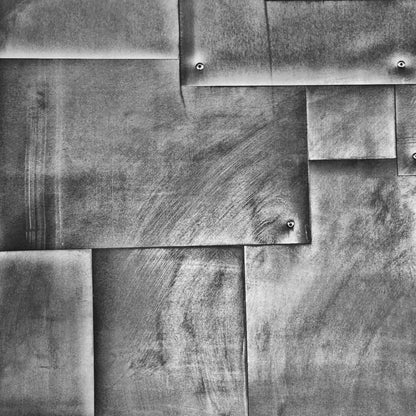Tin Patch Black And White 8’X8’ Fleece (96 X Inch) Backdrop