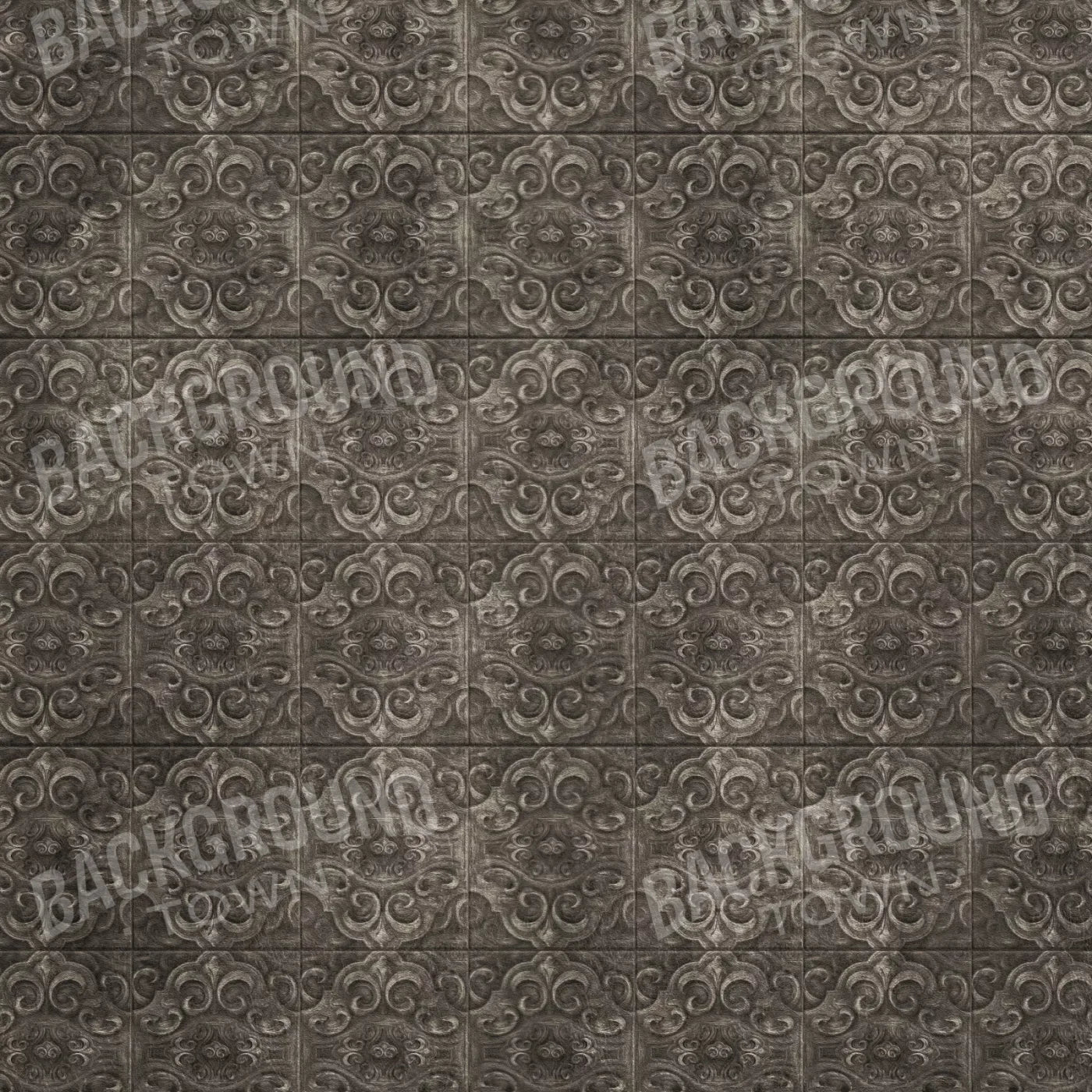 Tin Tile 10’X10’ Ultracloth (120 X Inch) Backdrop