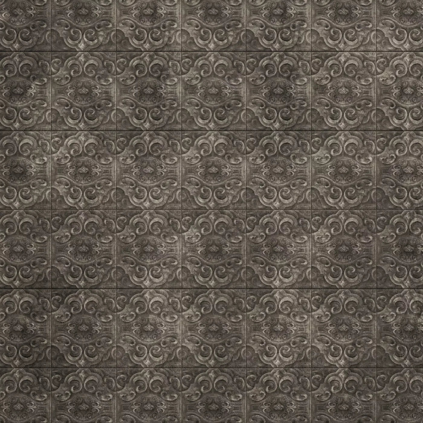 Tin Tile 10’X10’ Ultracloth (120 X Inch) Backdrop