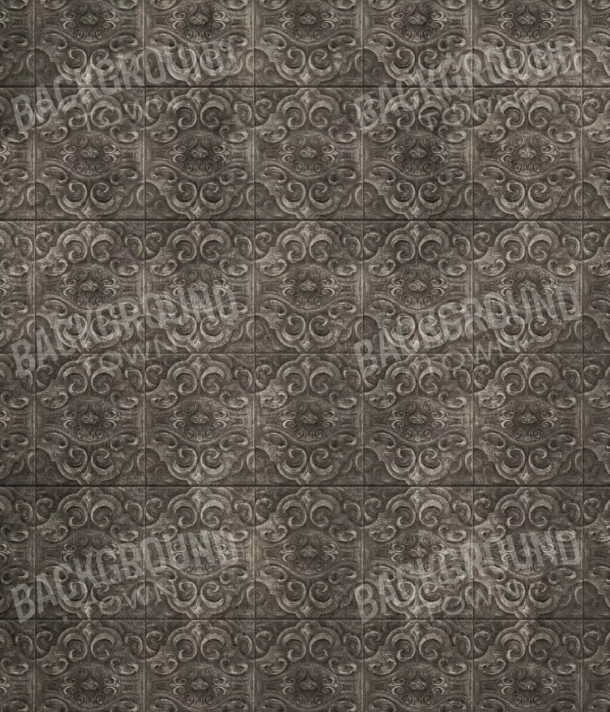 Tin Tile 10’X12’ Ultracloth (120 X 144 Inch) Backdrop