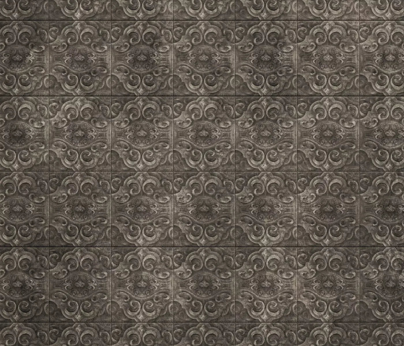 Tin Tile 12’X10’ Ultracloth (144 X 120 Inch) Backdrop