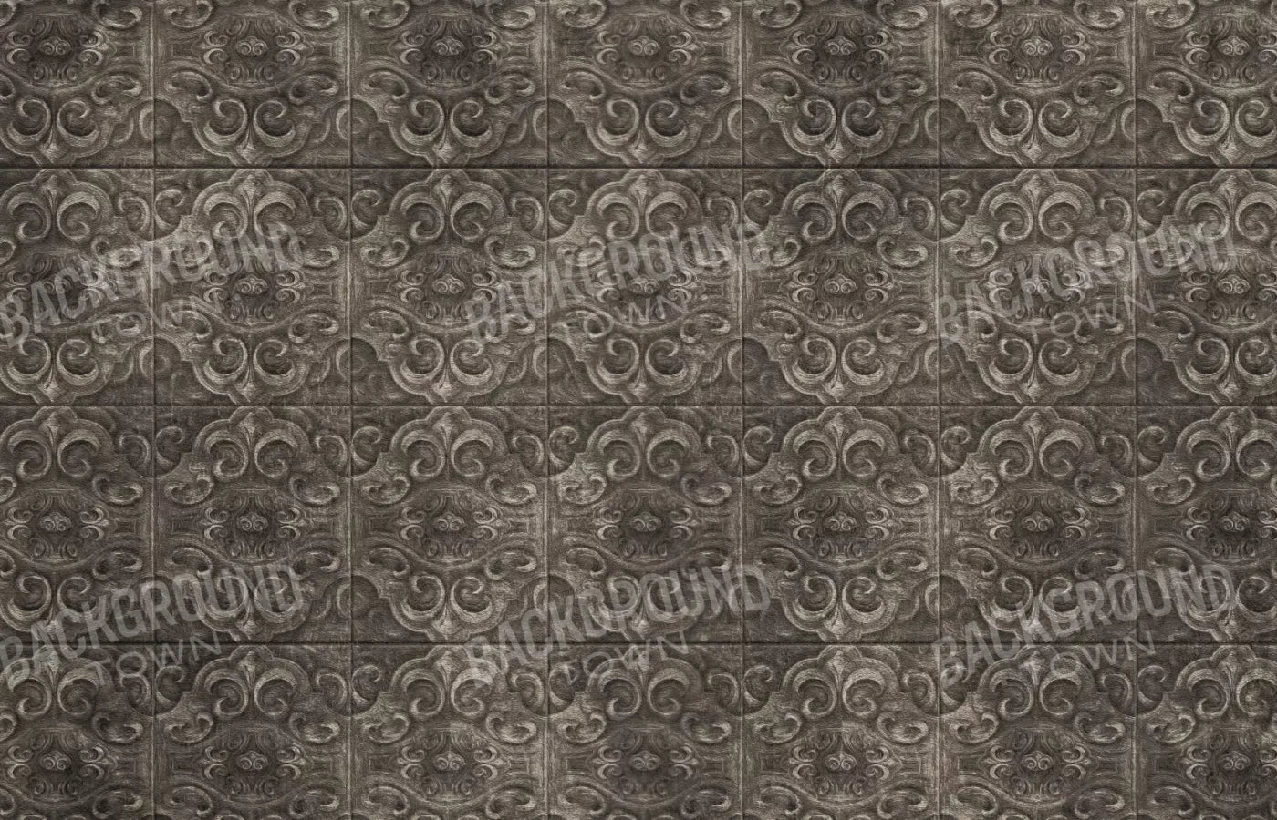 Tin Tile 12’X8’ Ultracloth (144 X 96 Inch) Backdrop