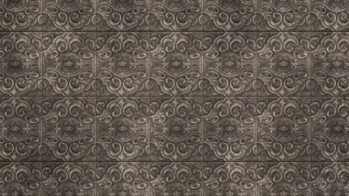 Tin Tile 14’X8’ Ultracloth (168 X 96 Inch) Backdrop