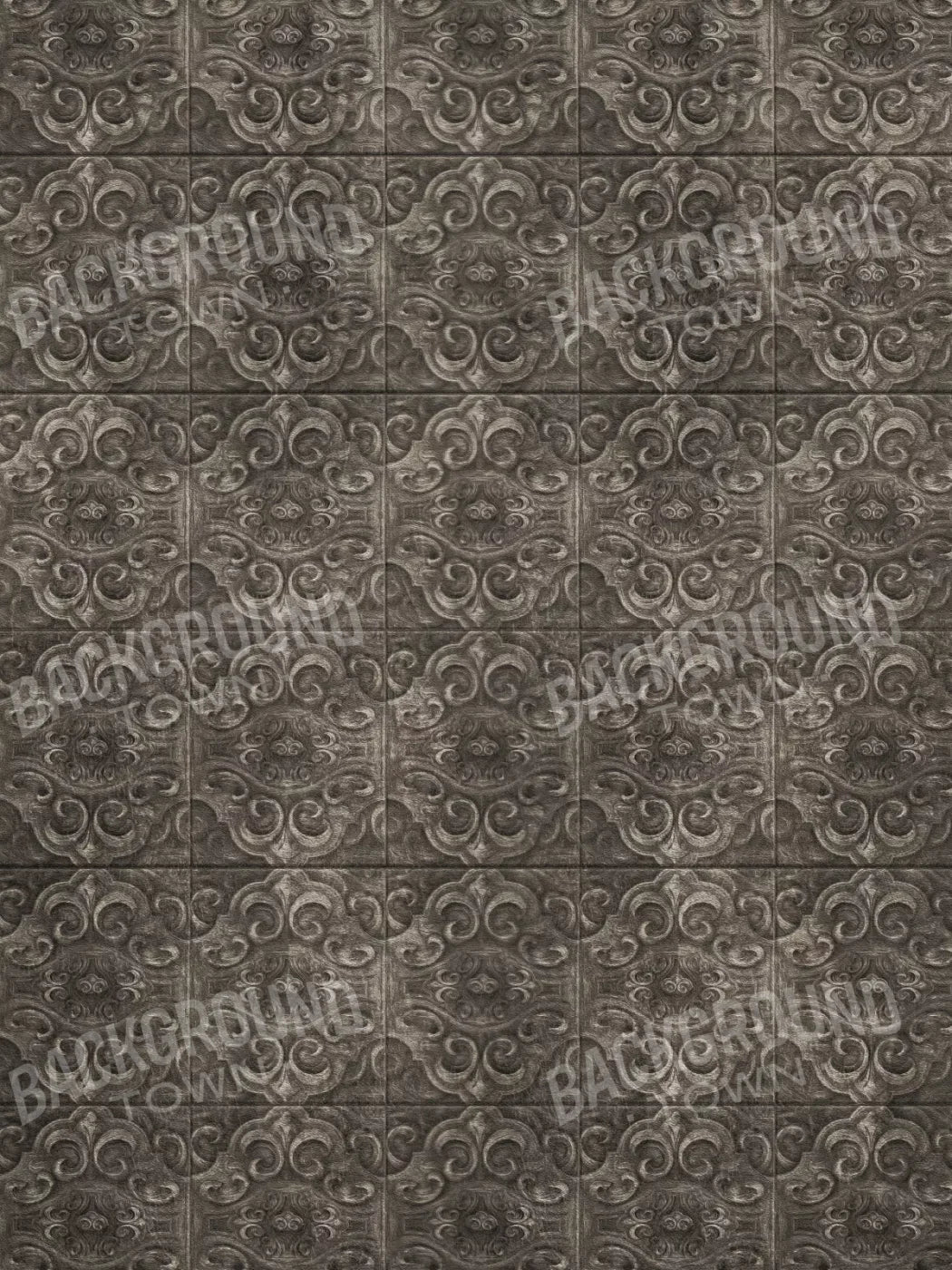 Tin Tile 5’X6’8’ Fleece (60 X 80 Inch) Backdrop