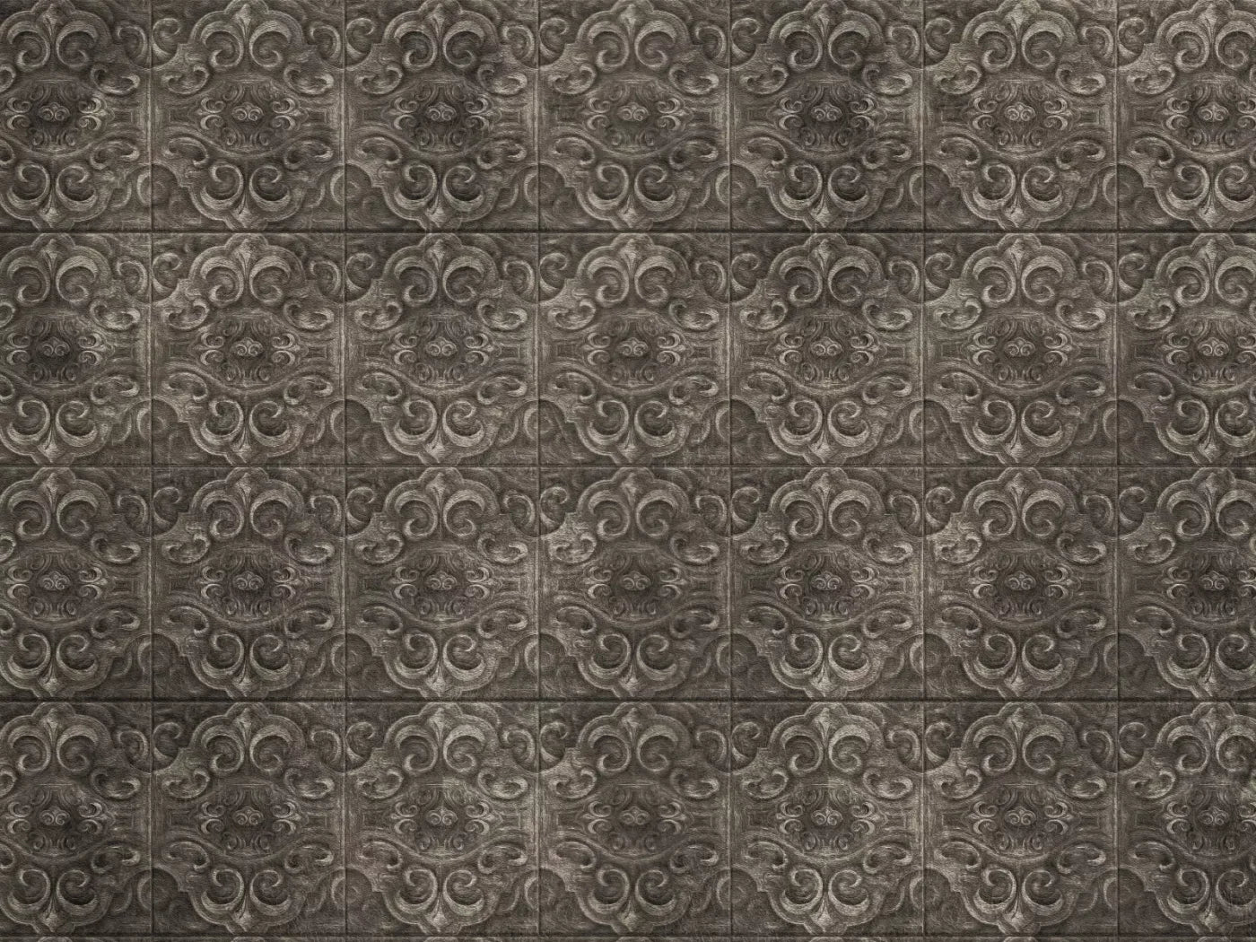 Tin Tile 6’8’X5’ Fleece (80 X 60 Inch) Backdrop
