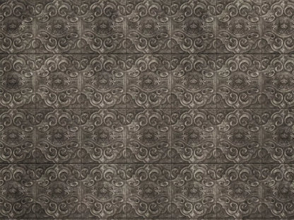 Tin Tile 6’8’X5’ Fleece (80 X 60 Inch) Backdrop