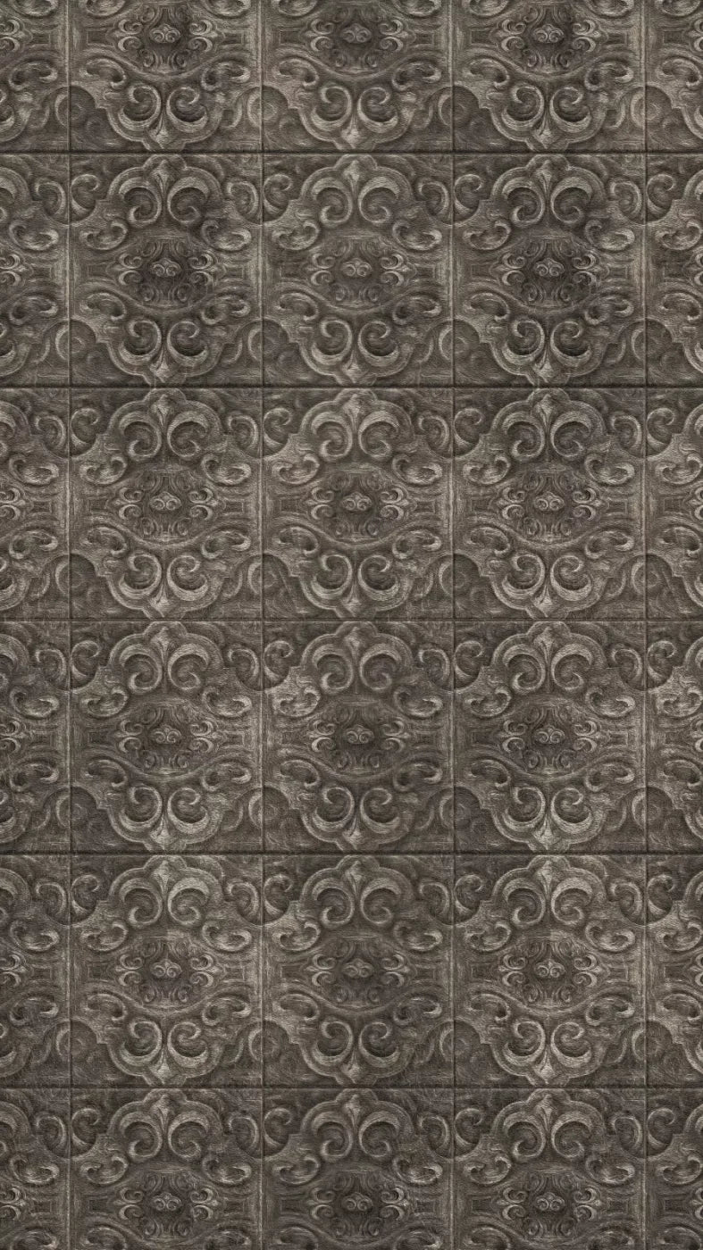 Tin Tile 8’X14’ Ultracloth (96 X 168 Inch) Backdrop