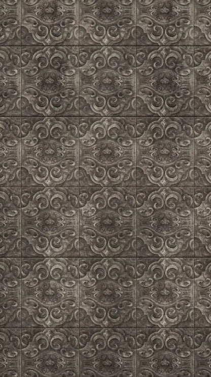 Tin Tile 8’X14’ Ultracloth (96 X 168 Inch) Backdrop