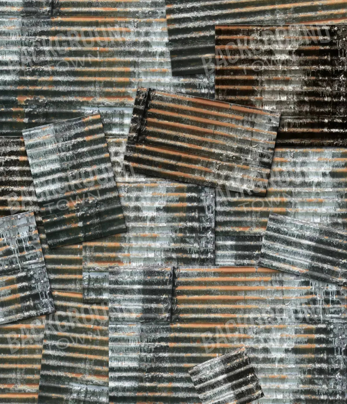 Tin Wall 10X12 Ultracloth ( 120 X 144 Inch ) Backdrop