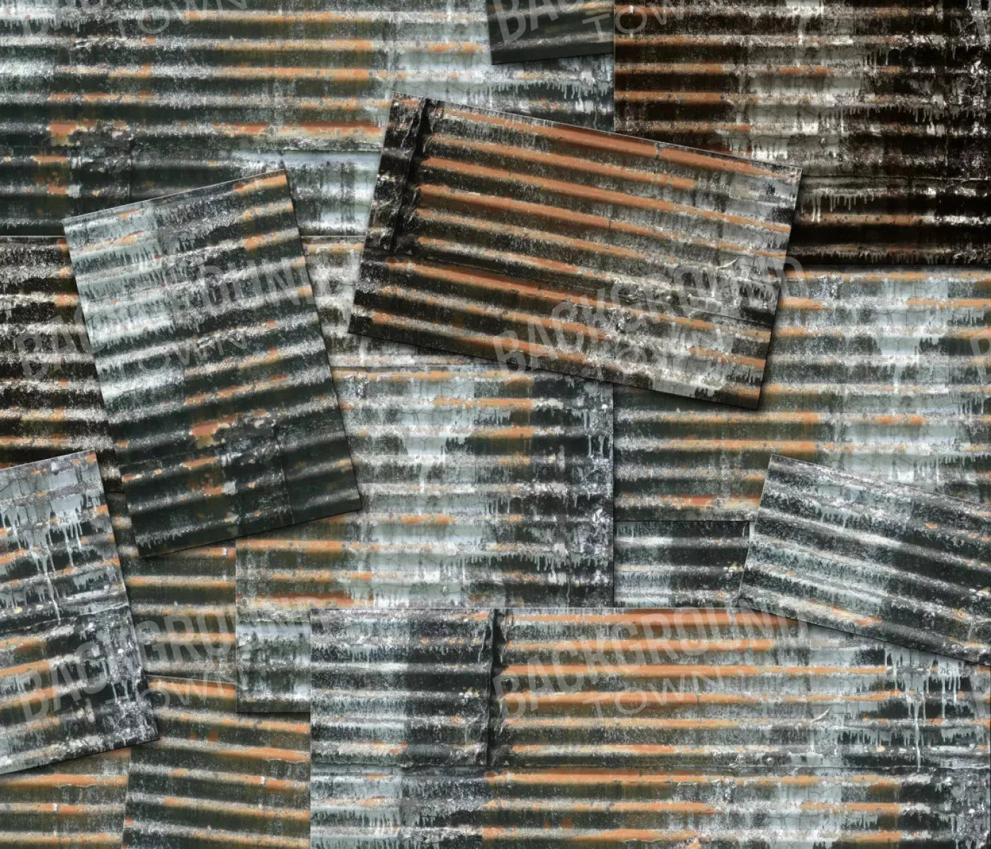 Tin Wall 12X10 Ultracloth ( 144 X 120 Inch ) Backdrop