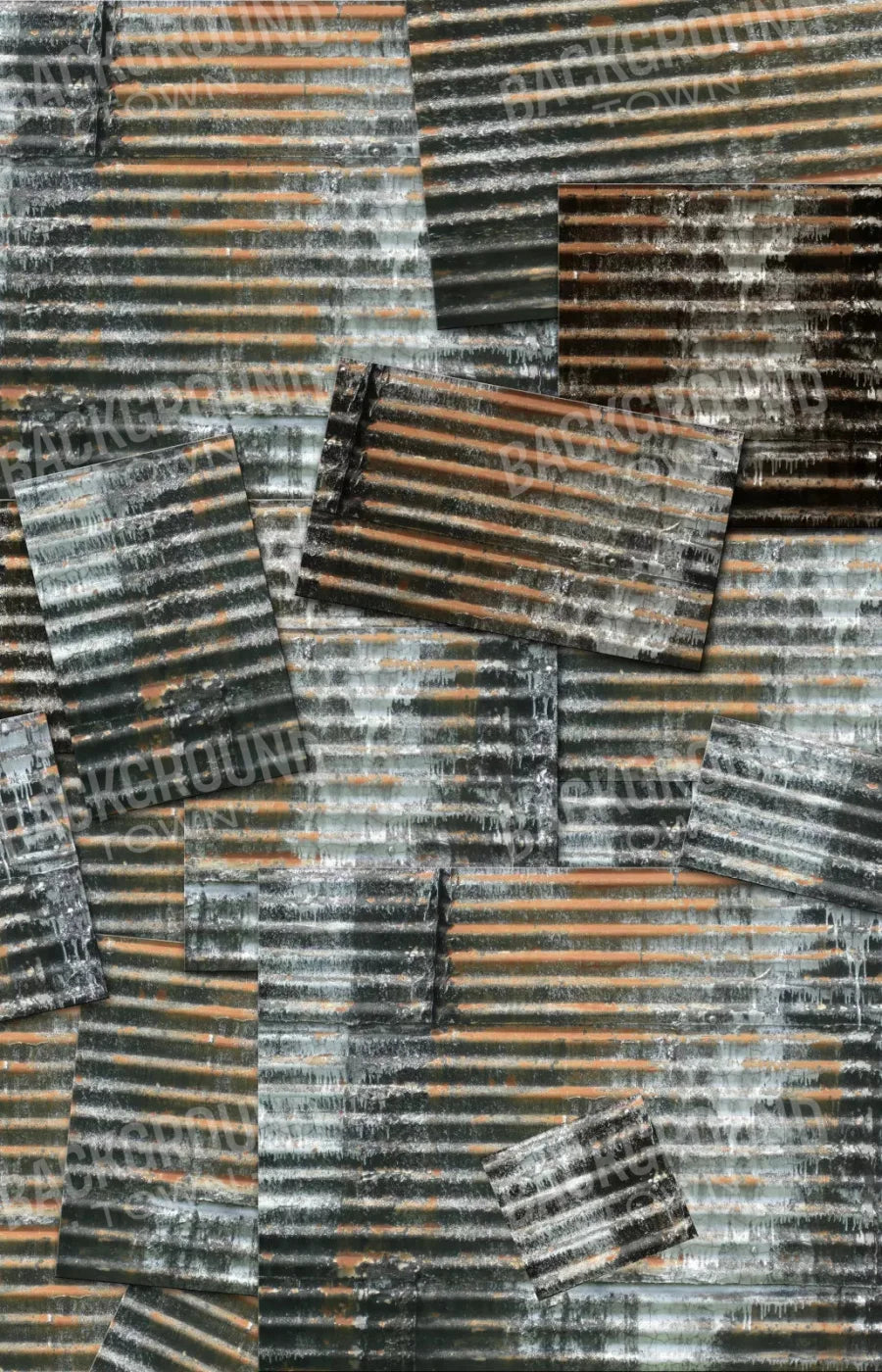 Tin Wall 8X12 Ultracloth ( 96 X 144 Inch ) Backdrop