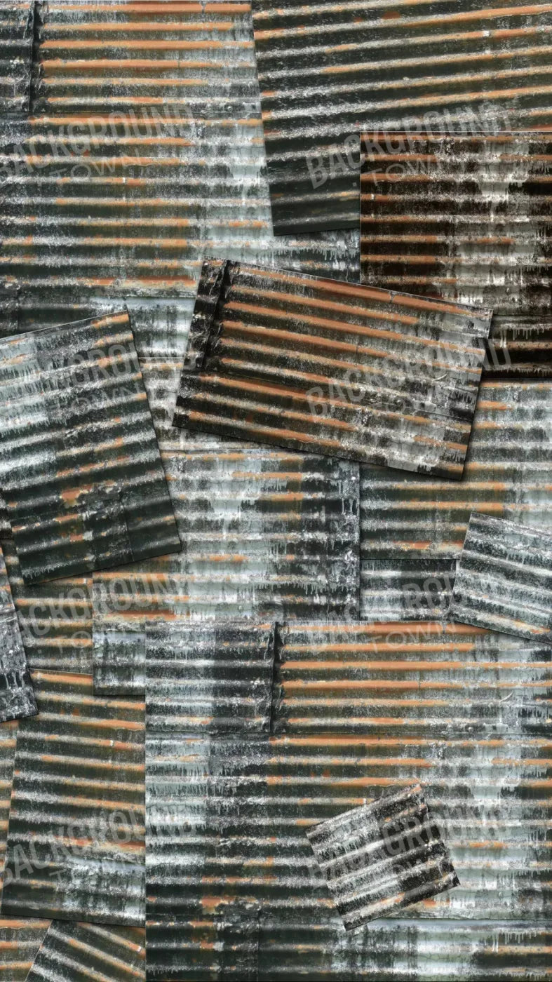 Tin Wall 8X14 Ultracloth ( 96 X 168 Inch ) Backdrop