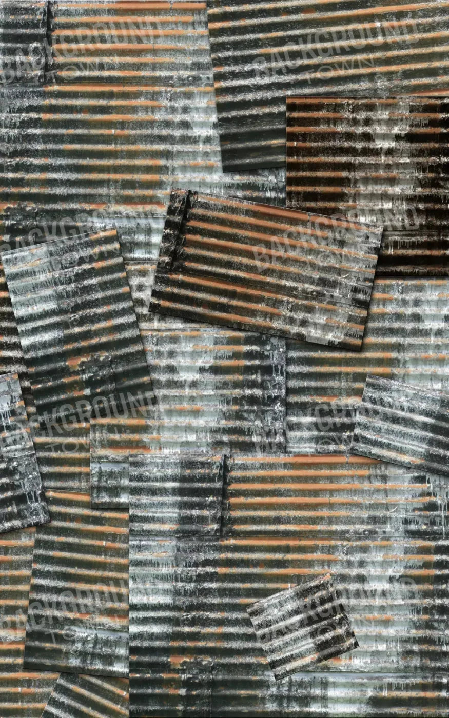 Tin Wall 9X14 Ultracloth ( 108 X 168 Inch ) Backdrop