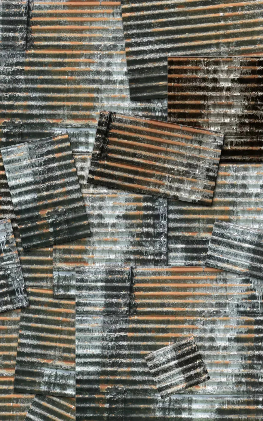 Tin Wall 9X14 Ultracloth ( 108 X 168 Inch ) Backdrop