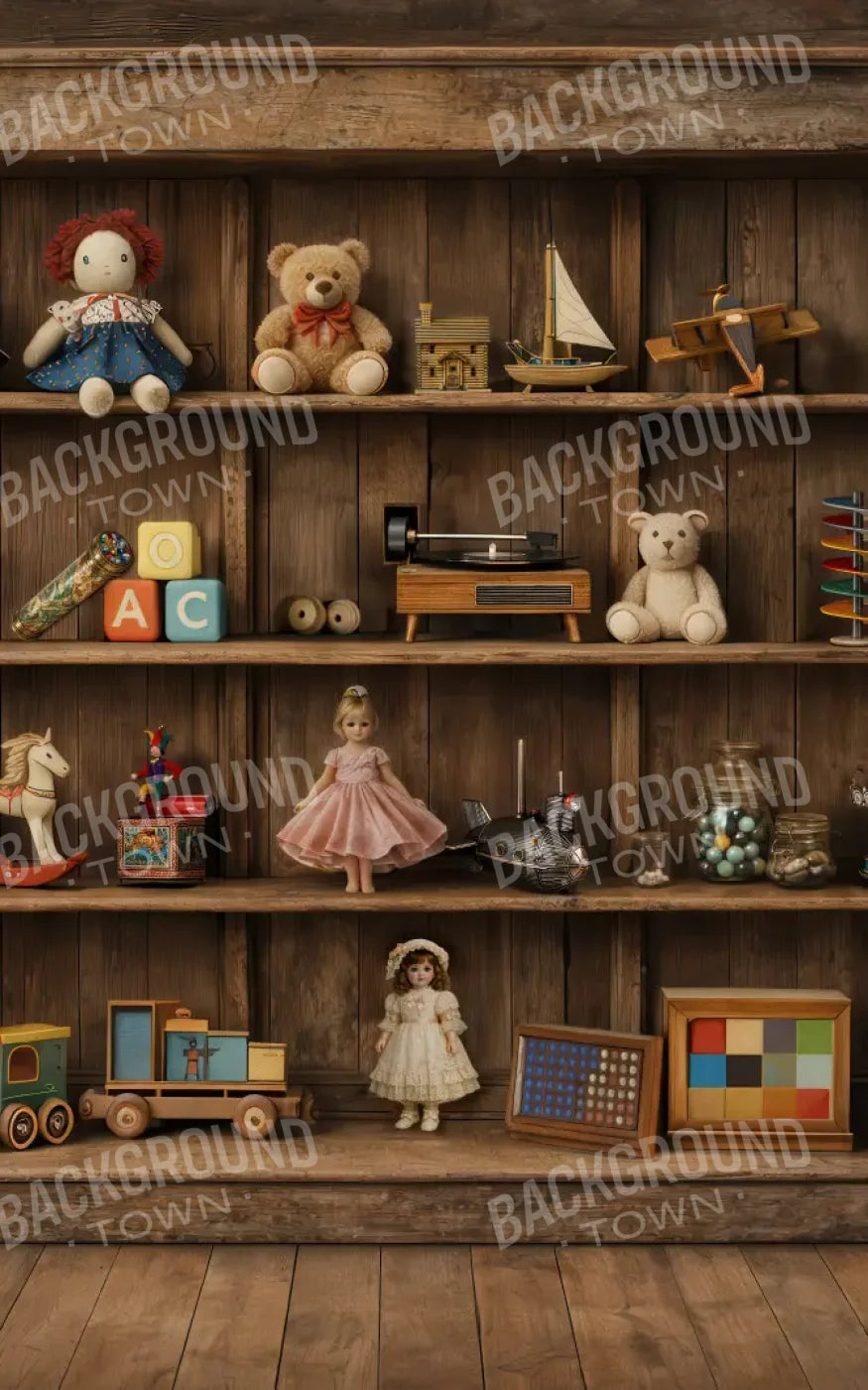 Toys In The Attic 5’x8’ UltraCloth (60 x 96 inch) Backdrop