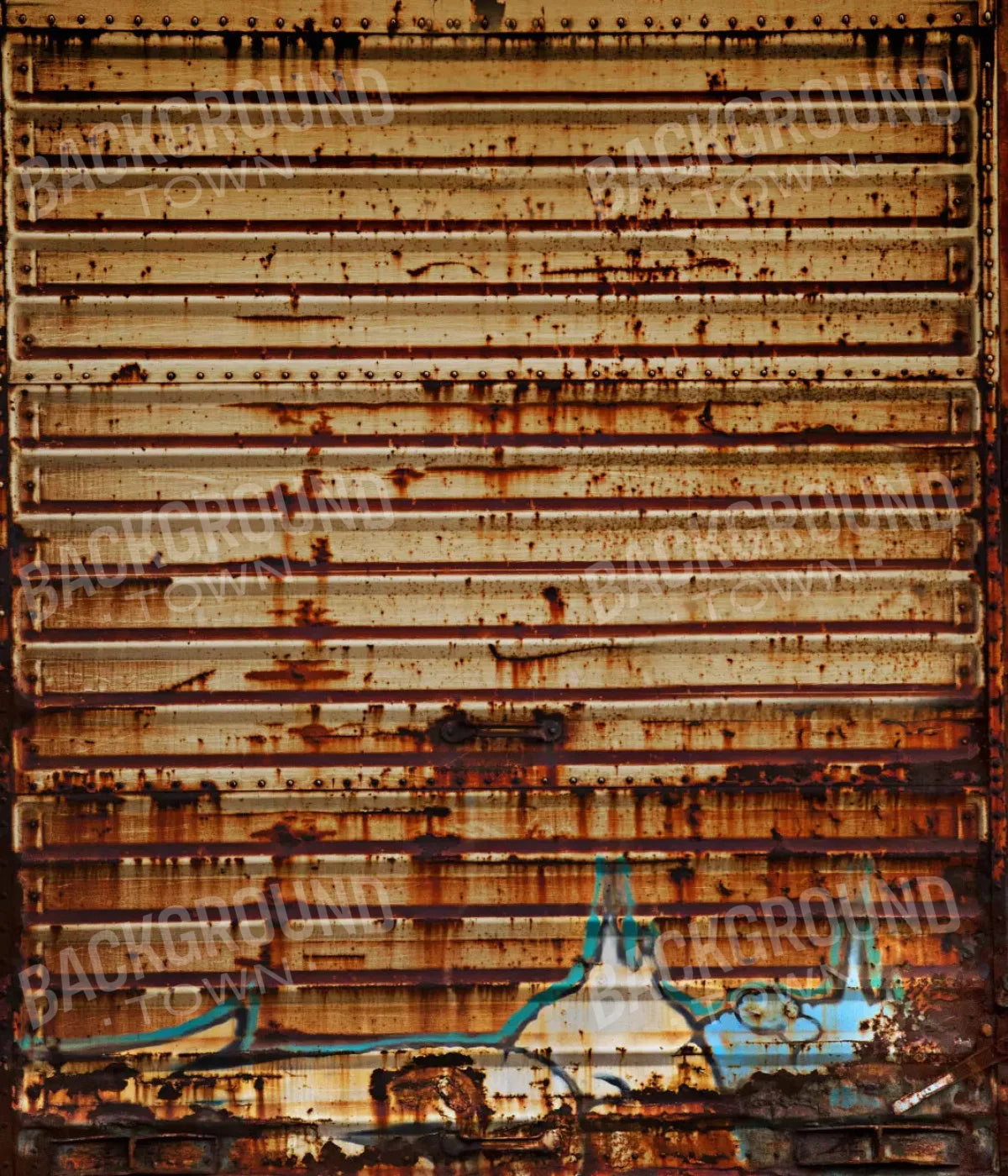 Train Car 10X12 Ultracloth ( 120 X 144 Inch ) Backdrop