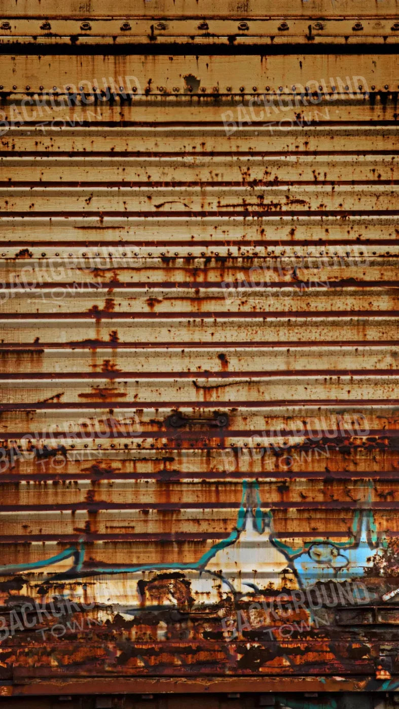 Train Car 8X14 Ultracloth ( 96 X 168 Inch ) Backdrop