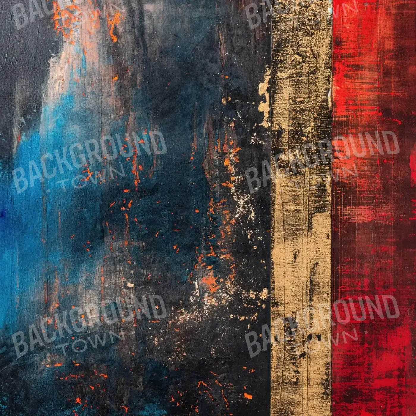 Trinity Of Elements 8’x8’ Fleece (96 x 96 inch) Backdrop