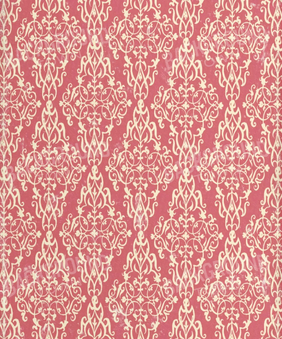 Pink Damask Backdrop for Photography