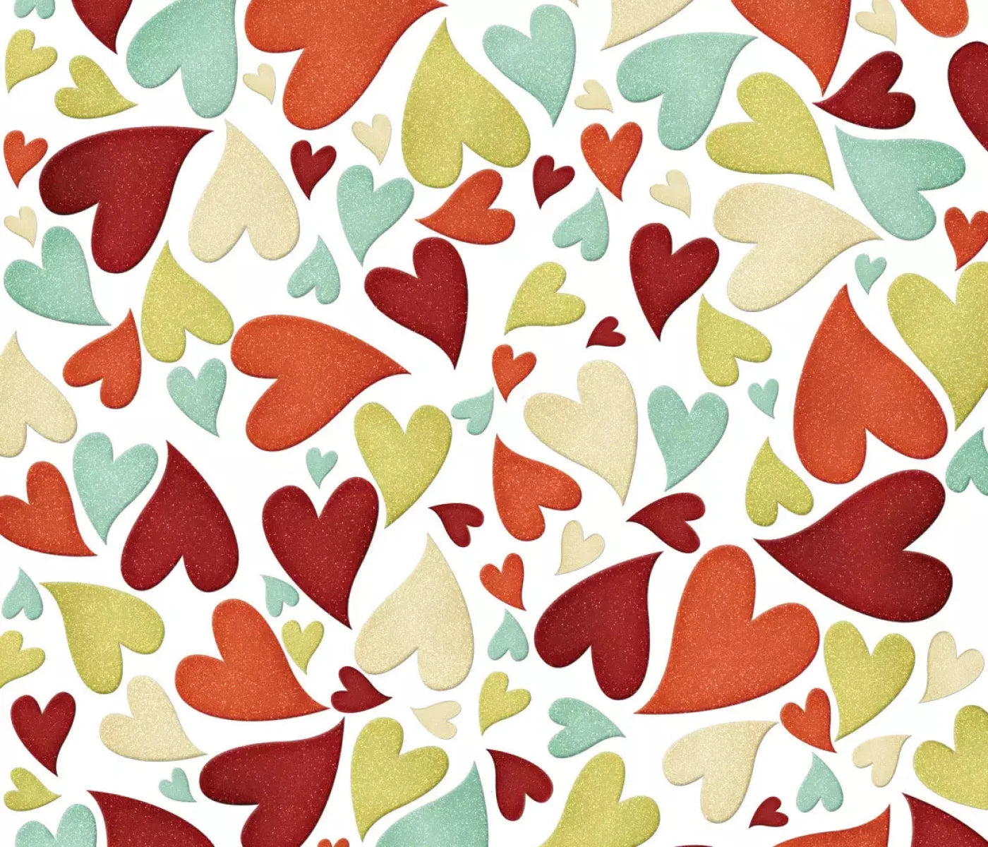 Tumbled Hearts 12X10 Ultracloth ( 144 X 120 Inch ) Backdrop