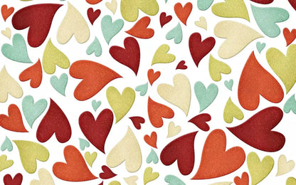 Tumbled Hearts 14X9 Ultracloth ( 168 X 108 Inch ) Backdrop