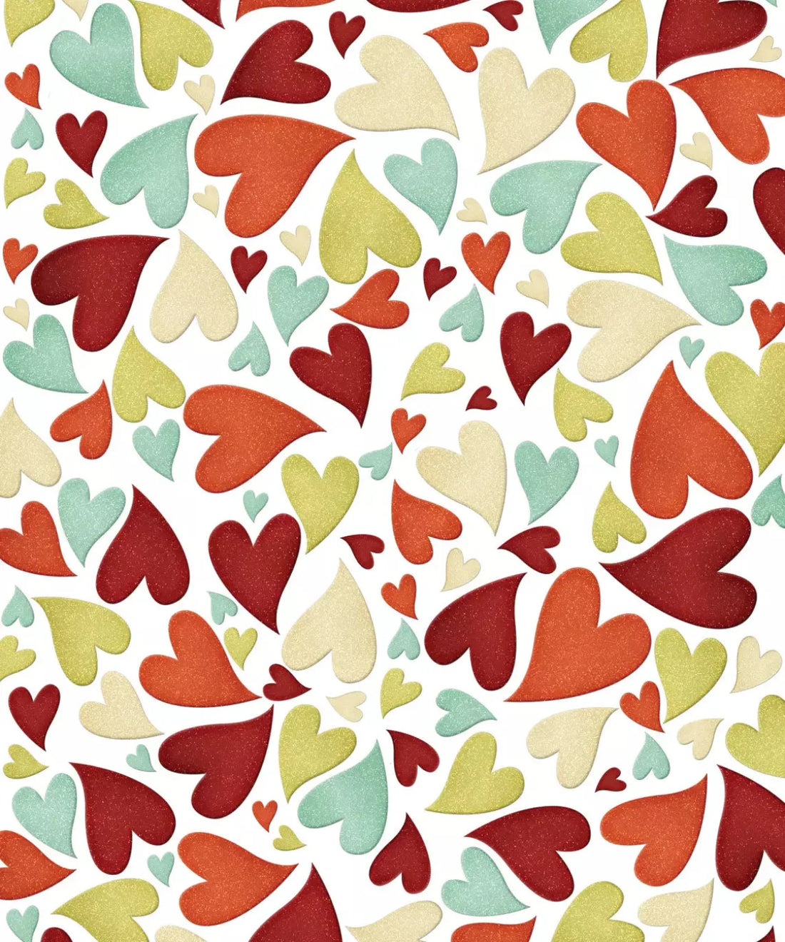 Multi-Color Valentines Day Backdrop for Photography